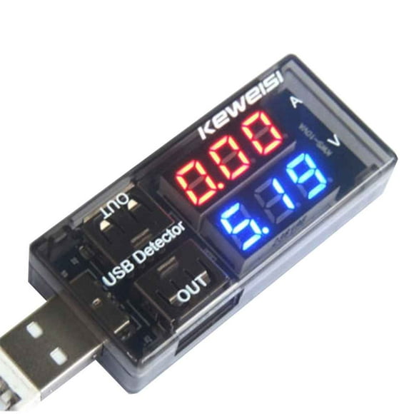 USB Power Meter LCD USB Tester Detector Voltmeter Ammeter Digital Power G9W2
